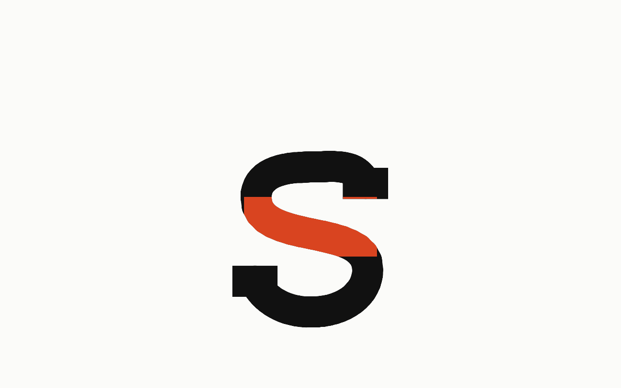 Spine: a letter in Drew Slab Regular with the spine marked in vermilion.